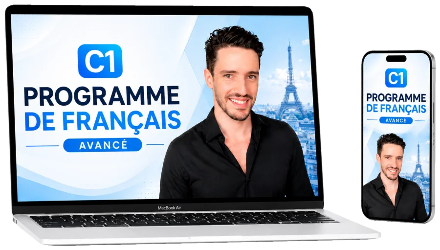 Le Programme de Français C1 sur ordinateur et téléphone